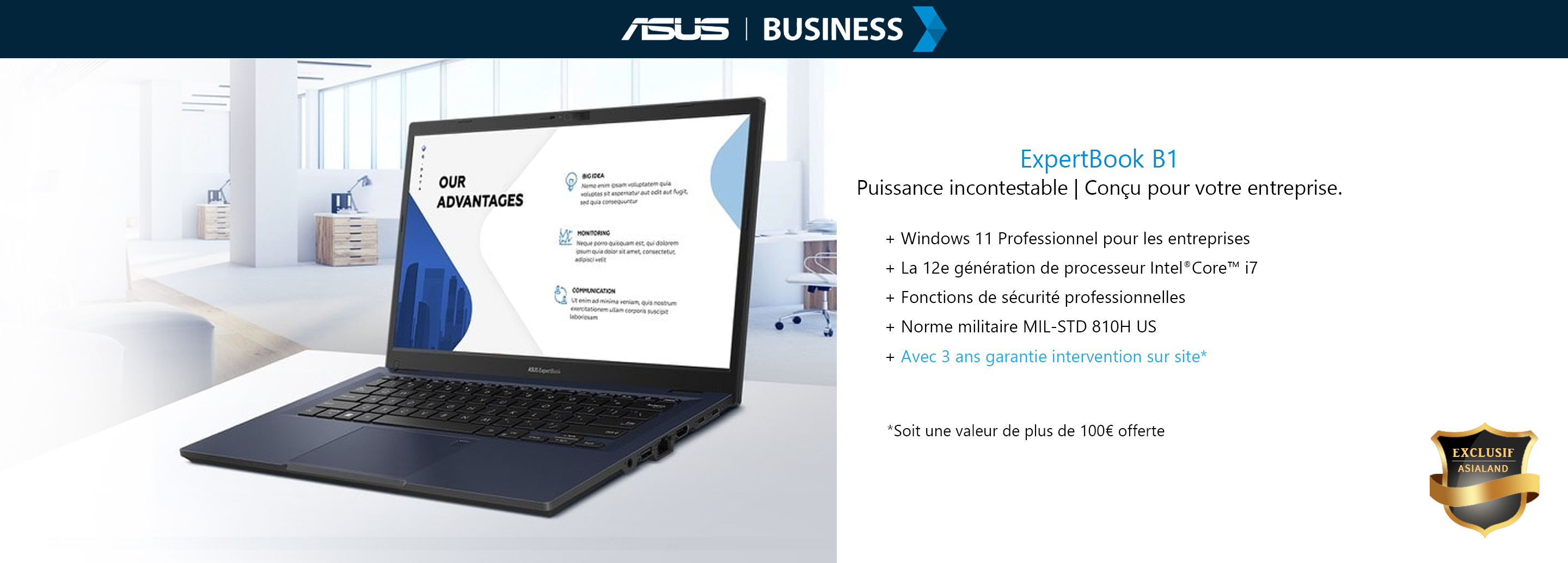 asus nb expertbook B1 warranty